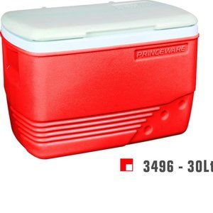 Princeware Insulated  3497 Chiller Ice Box 30 LTR, Red